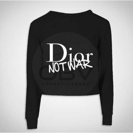 dior not war hoodie